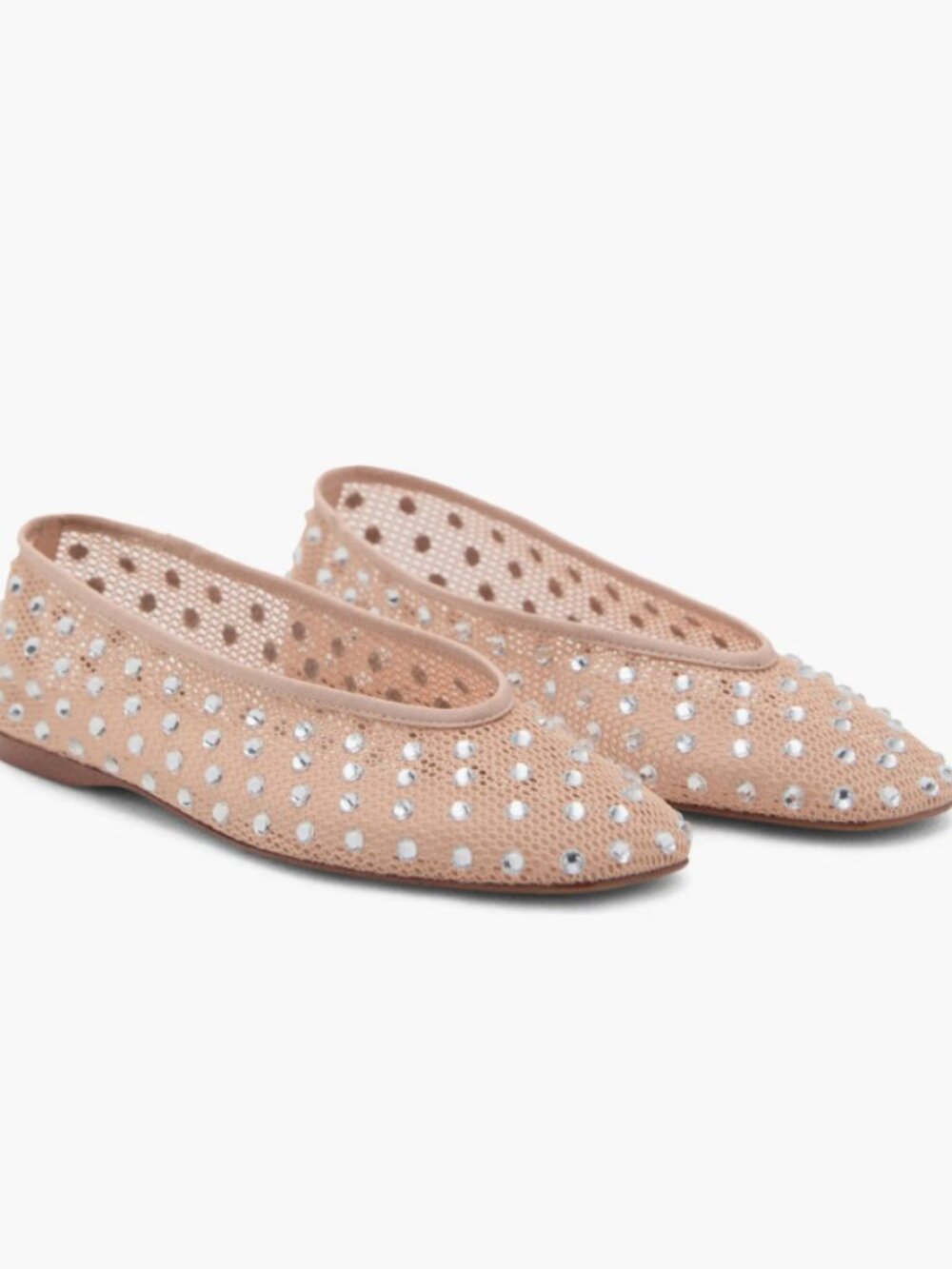 Mango Embellished Ballet Flat